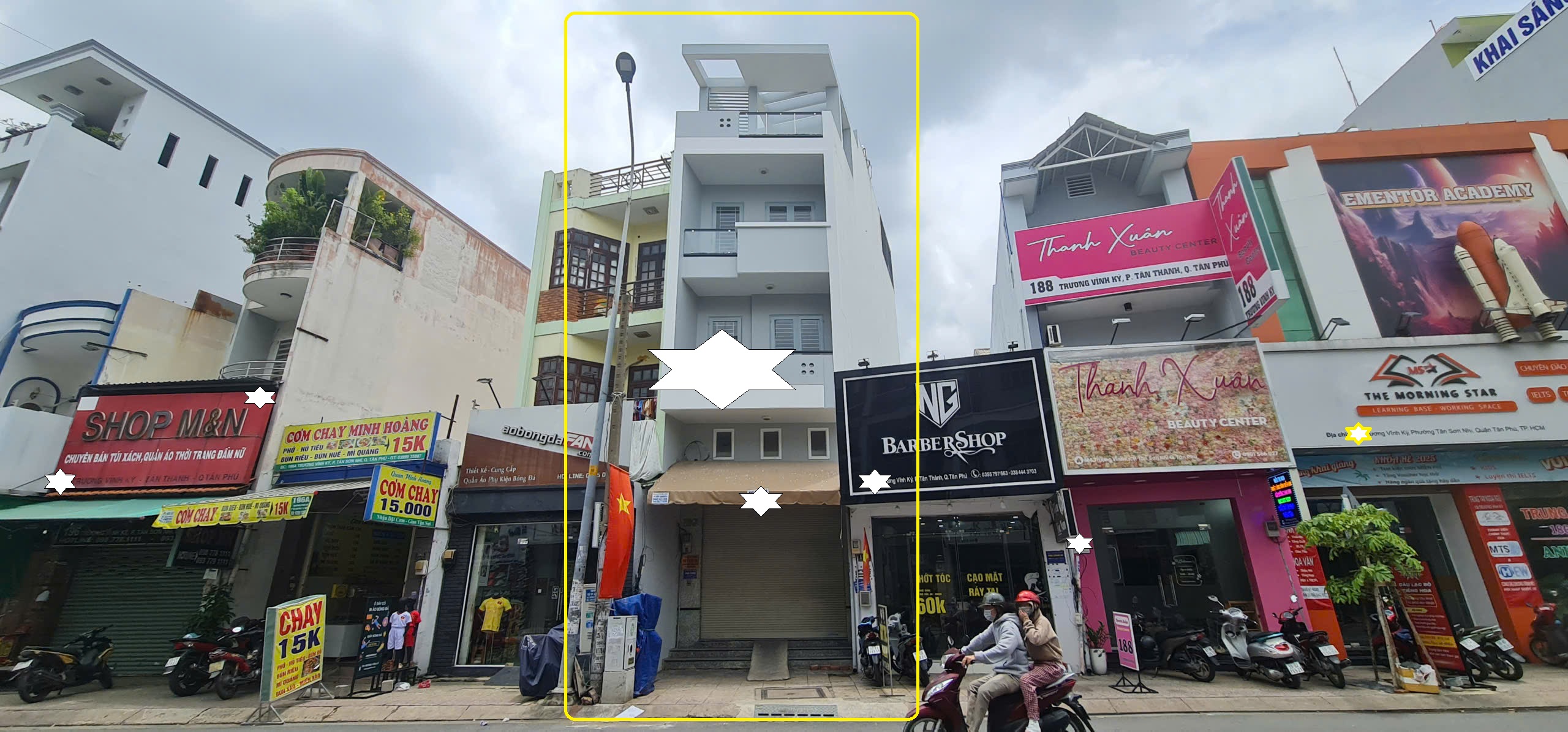 Cho thuê nhà Mặt tiền Trương Vĩnh Ký 56m²- 3LẦU- KHU THƯƠNG HIỆU SẦM UẤT - Ảnh 1